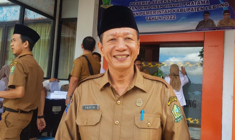 Inspektur Inspektorat Kabupaten Lebong Taufik Andary MPd