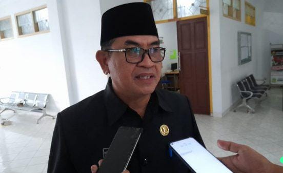 Sekretaris Daerah (Sekda) Kabupaten Lebong H Mustarani Abidin SH MSi