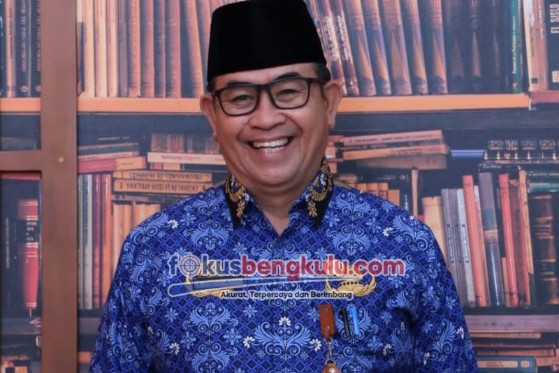 H Mustarani Abidin, Sekda Kabupaten Lebong yang disebut-sebut bakal mendampingi H Helmi Hasan pada Pilgub Bengkulu Tahun 2024