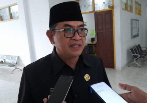 Sekretaris Daerah (Sekda) Kabupaten Lebong H Mustarani Abidin SH MSi