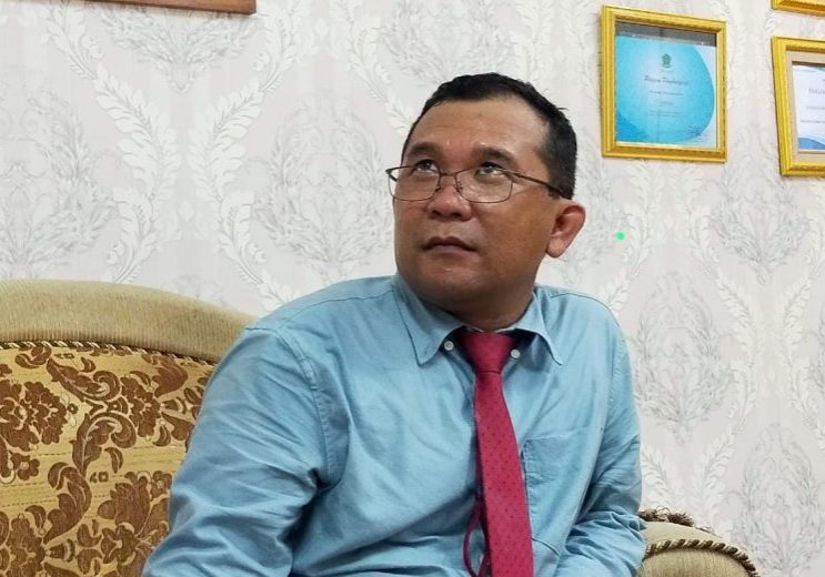 Kabid Anggaran Badan Keuangan Daerah (Bakeuda) Kabupaten Lebong Riswan Effendi MM