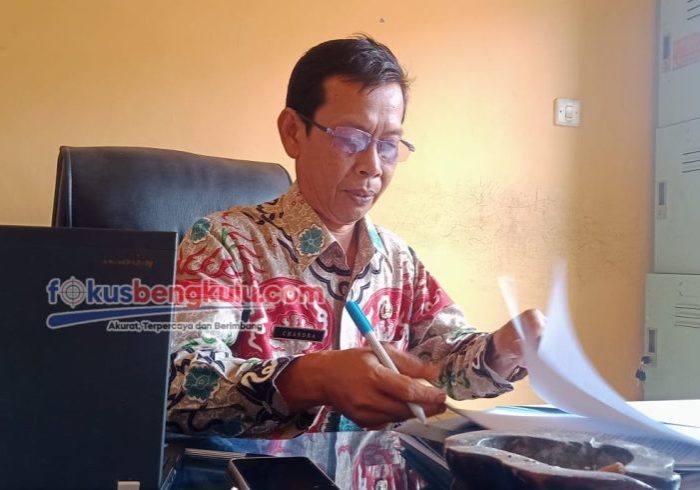 Kabid Mutasi Pengadaan dan Informasi BKPSDM Kabupaten Lebong Chandra SE